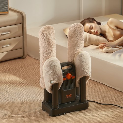 VEVOR Detachable Tubes Shoe Dryer with Timer, Quick Drying Boot
