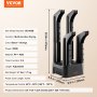 VEVOR Detachable 4 Tubes Shoe Dryer, Portable Boot Dryer with Timer, Boot Warmers/Dryer with Heat Blower & ABS+PP for Snow Boots, Leather Shoes, Canvas Shoes, Socks, Black & Orange