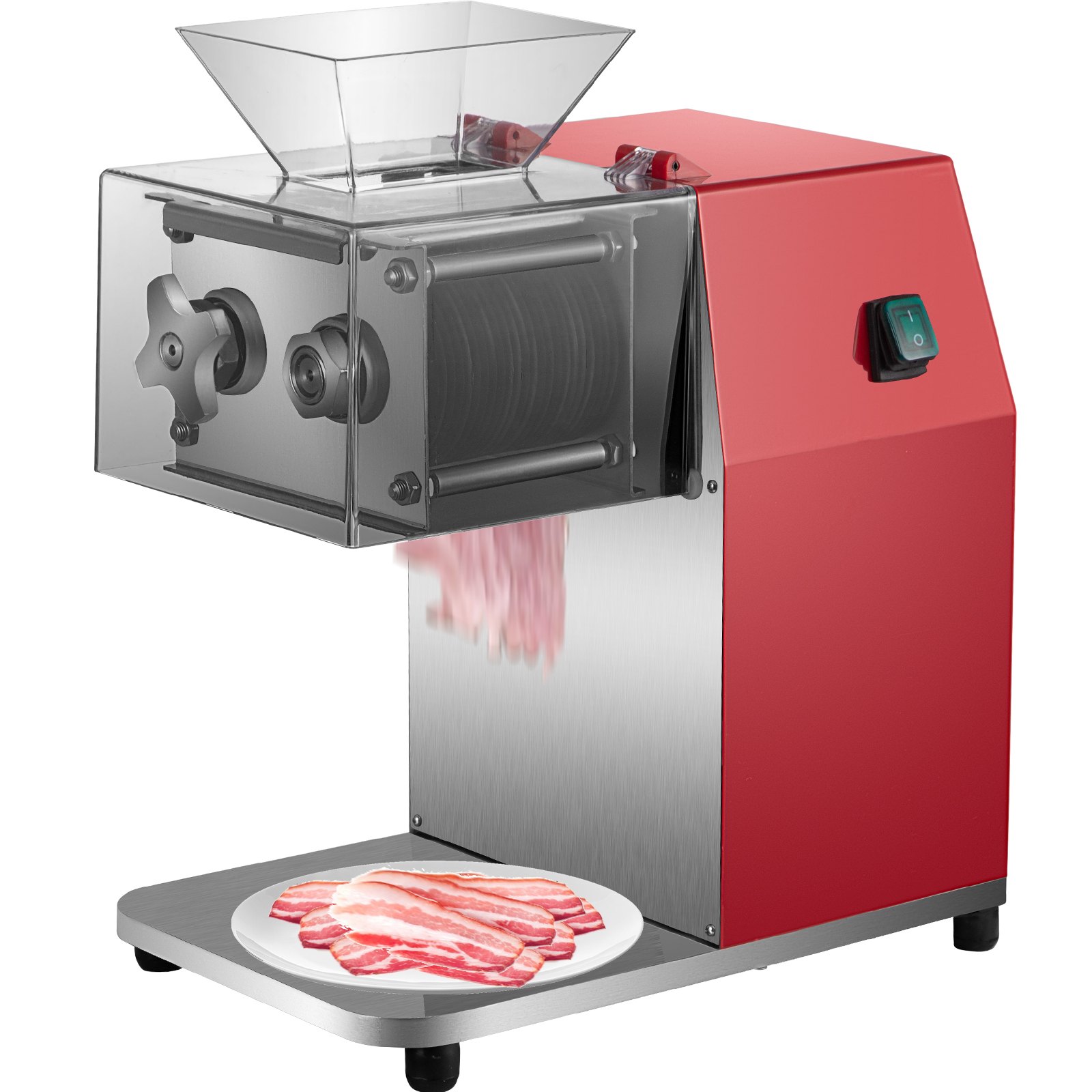 VEVOR Commercial Meat Cutter Slicer Meat Shredding Machine 551 Lbs/H 850W 2.5mm