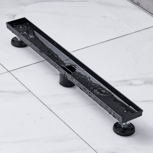 Drenaje De Ducha Cuadrado De 6 Pulgadas Negro Mate, Kit... | Cuotas Sin