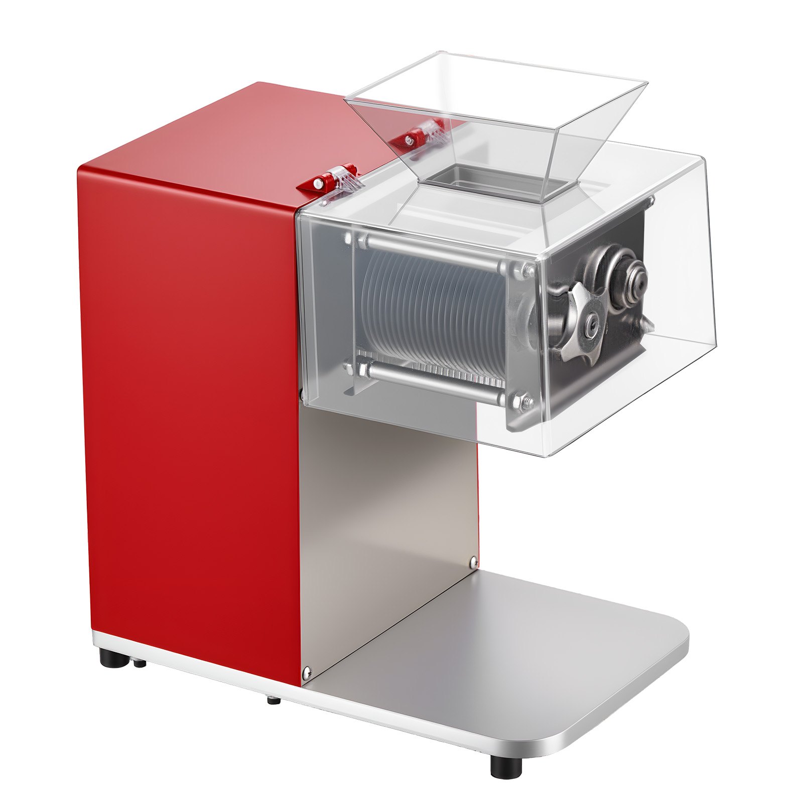 VEVOR Meat Cutting Machine, 850W Commercial Slicer, 3.5mm Heavy Duty Stainless Steel Blade Shredder for Boneless Meat Soft Vegetables, Electric Food Slicers for Kitchen Restaurant Supermarket