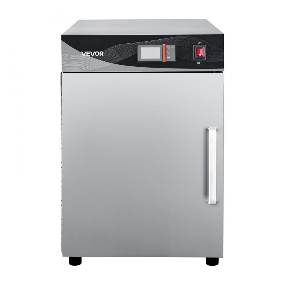 VEVOR Electric Hot Box Food Warmer, 4-Tier Commercial Warming Cabinet with Water Tray, Single-Door and Adjustable Shelves, Stainless Steel Food Warmer Cabinet, for Restaurant, Kitchen, Pizza, Chicken