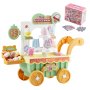 VEVOR Ice Cream Cart for Kids Pretend Play Ice Cream Shop for Kids Aged 3+