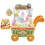 VEVOR Ice Cream Cart for Kids, 27 PCS Accessories, Pretend Play Store with Storage Trolley with Pretend Money, Sound & Light Effects, Montessori Educational Ice Cream Truck Toys for Toddlers 3+