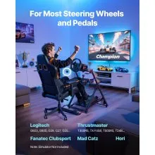 VEVOR Racing Wheel Stand Adjustable & Foldable for Logitech G923 G920 G29 G27