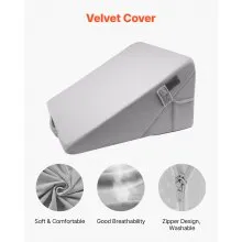 Orthopedic Bed Wedge Pillow Adjustable Washable for Back Leg Neck Sleeping