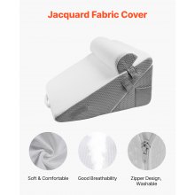 Orthopedic Bed Wedge Pillow 3 Pcs Adjustable for Back Leg Neck Sleep GERD