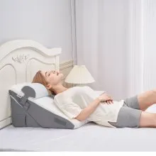 Orthopedic Bed Wedge Pillow 3 Pcs Adjustable for Back Leg Neck Sleep GERD