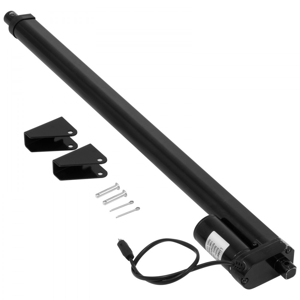 VEVOR Electric Actuator 20 Inches Electric Cylinder 12V Actuator Electric Actuators 900N Heavy Duty Actuators with Mounting Bracket for Recliner TV Table Lift Massage Bed Electric Sofa
