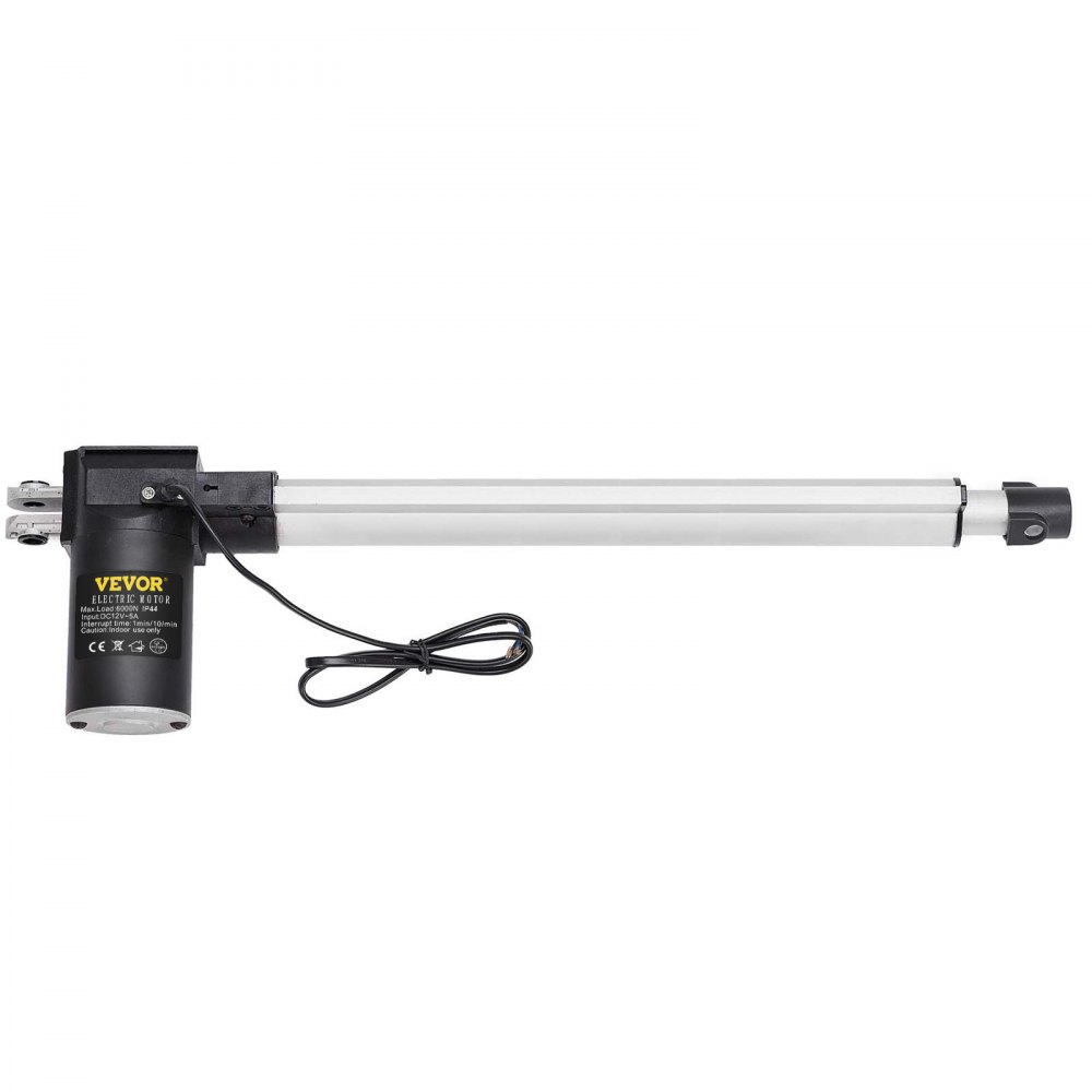 VEVOR 16 Inch Stroke Electric Actuators DC 12V with Mounting Bracket Heavy Duty 6000N/1320LB Actuators for Recliner TV Table Lift Massage Bed Electric Sofa