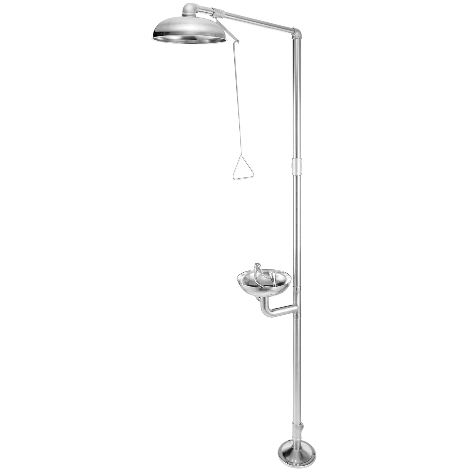 Emergency Eyewash Eye Wash Station Safety Combination Shower Stainless Steel