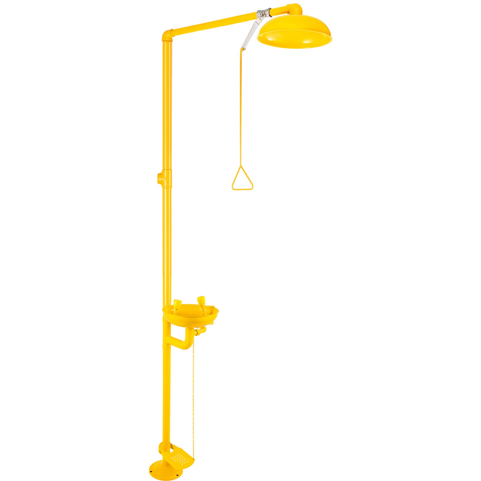 VEVOR Emergency Eyewash Safety Combination Emergency Shower Stainless with ABS