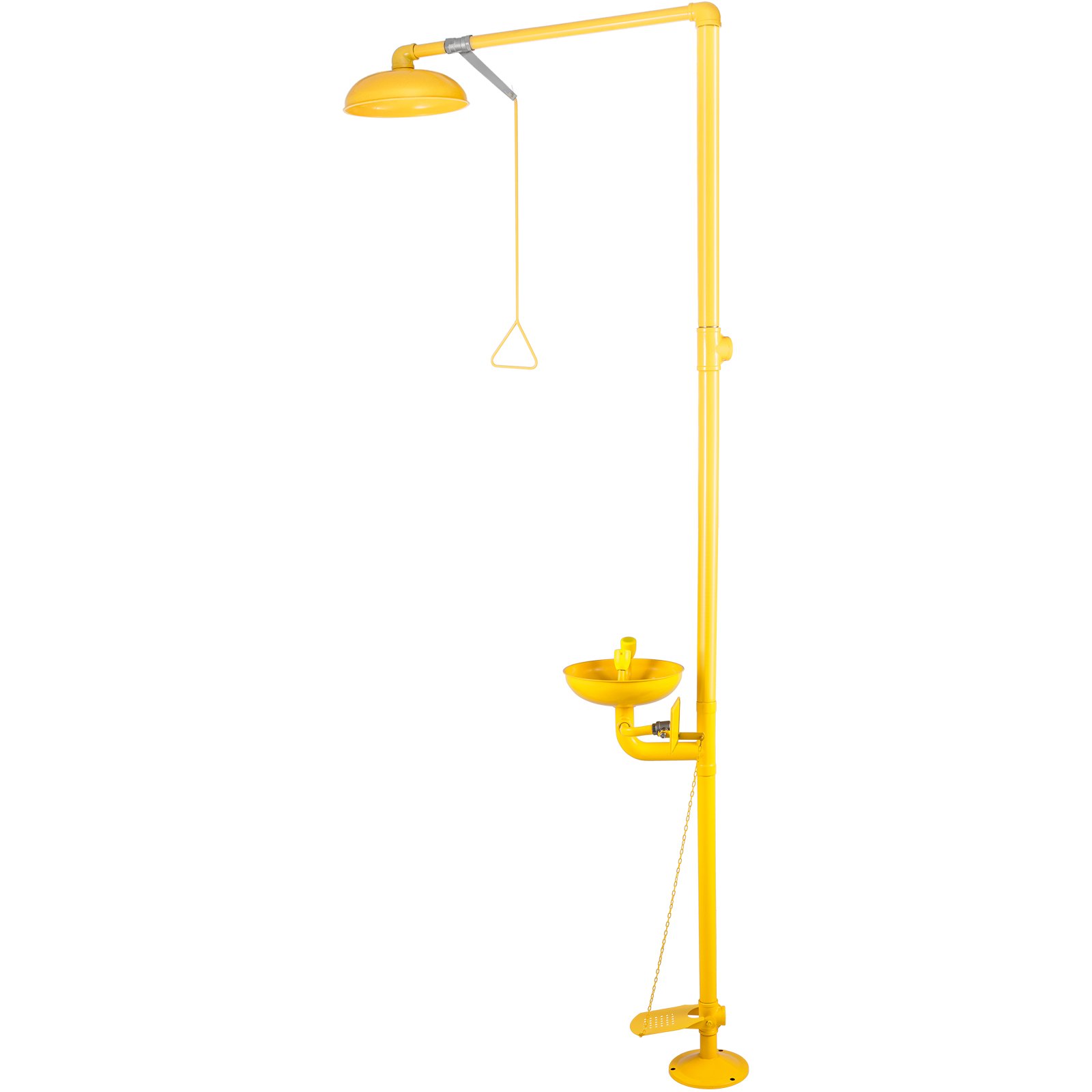 VEVOR Emergency Eyewash Safety Combination Emergency Shower Stainless with ABS