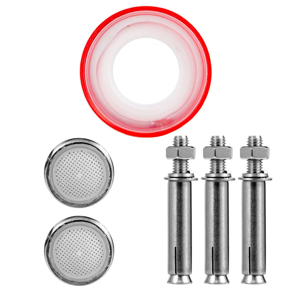 VEVOR Faucet Eye Wash Aerated Spray 304 Stainless Steel Emergency Eye Wash Station Combination 12L/min Eye Wash Safety with Large Eye Wash Bowl for Emergency Cleaning