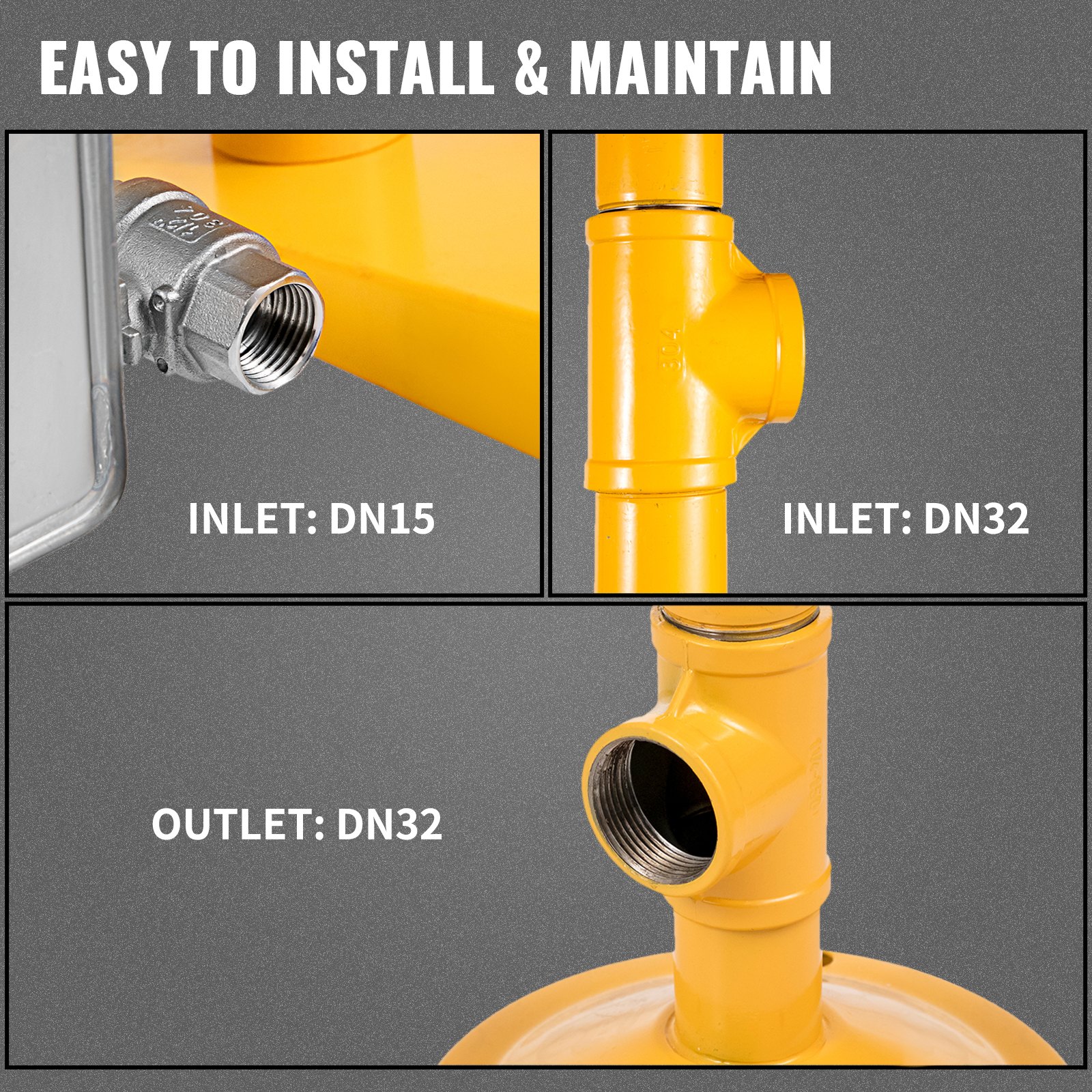 VEVOR Faucet Eye Wash Aerated Spray 304 Stainless Steel Emergency Eye Wash Station Combination 12L/min Eye Wash Safety with Large Eye Wash Bowl for Emergency Cleaning