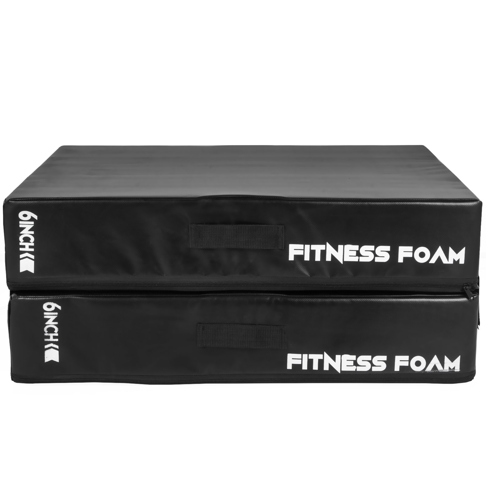 VEVOR Barbell Crash Cushion Pads 6 inch, Weightlifting Protector Falling Pads, Balanced Cushions, Black Cushioned Foam Mat,for Weightlifting Training，One Pair