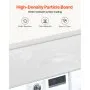 VEVOR Washer Dryer Countertop, 54" x 27" Wooden Washer and Dryer Countertop, Water-Resistant Laundry Machine Topper Cover with Anti-Slip Pads, for Laundry Room Organization and Storage, White