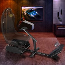 VEVOR Racing Simulator Cockpit Gaming Stand Bracket Compatible for XBOX G29 G920