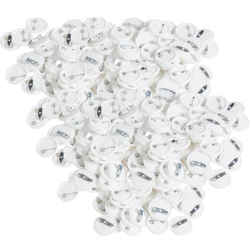VEVOR 1" 25mm Button Badge Parts Supplies for Button Maker Machine 500 Sets