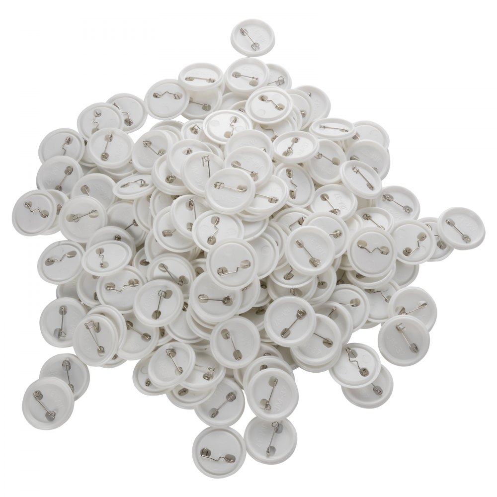 Vevor 1.5"/37 Mm Badge Button Pin Parts 500 Complete Sets Supplies Button Maker