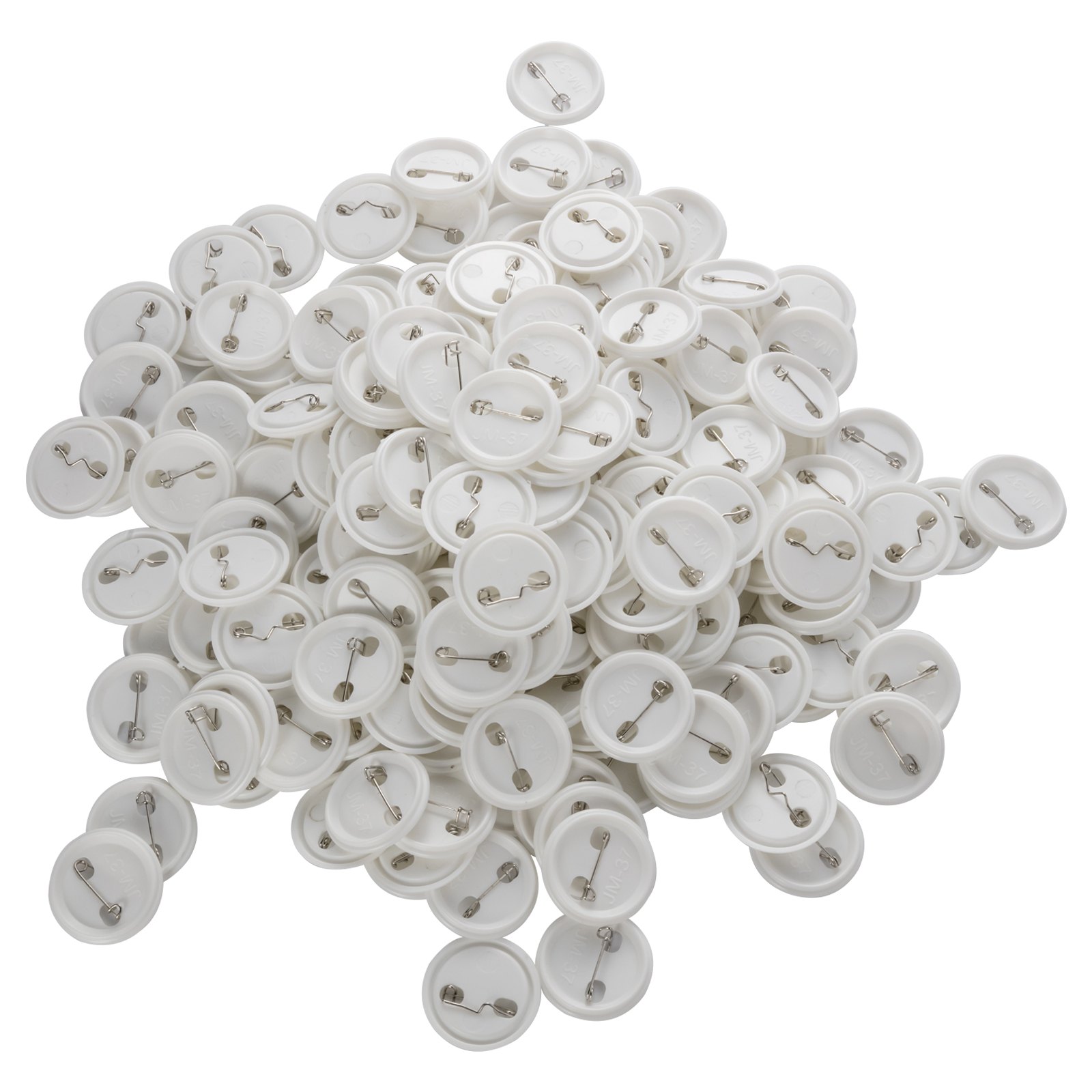 Vevor 1.5"/37 Mm Badge Button Pin Parts 500 Complete Sets Supplies Button Maker