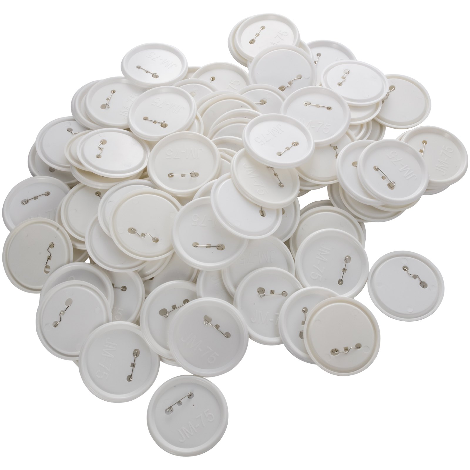 Vevor 3"/75 Mm 500 Complete Sets Badge Button Pin Parts For Button Maker Diy