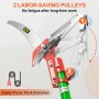 Detachable Pole Pruning Saw 26ft Tree Trimmer Saw for Sawing and Shearing