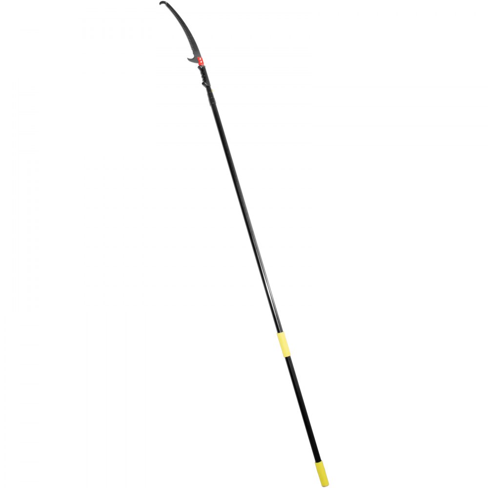 VEVOR Tree Pole Pruner 29.5 ft,  Foot Pole Saw 8.4 ft Minimum Length, 23.23 inch Mn Steel Tree Saw Tree Pole Pruner, Tree Pruner for Branch Long Reach Pole Pruning Saw for Sawing and Shearing