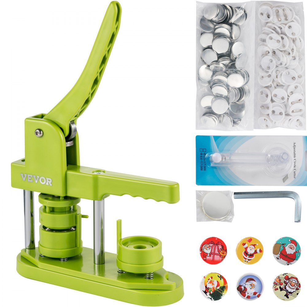 VEVOR 25mm Button Maker 1 Button and Badge Maker Machine Button