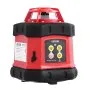 Kit de nivel láser giratorio VEVOR, 300 m, autonivelante de 360 grados, láser horizontal rojo, con trípode, receptor, control remoto, báscula y maletín de herramientas, resistente al agua IP54, precisión de 30 m para construcción.