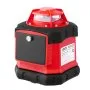 Kit de nivel láser giratorio VEVOR, 300 m, autonivelante de 360 grados, láser horizontal rojo, con trípode, receptor, control remoto, báscula y maletín de herramientas, resistente al agua IP54, precisión de 30 m para construcción.