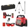 VEVOR Rotary Laser Level Kit, 1650ft 360-Degree Self Leveling Red Horizontal Laser Transit,with Tripod,Receiver,Remote Control, Scale,Toolcase, IP66 Waterproof, 0.80in/100ft Precision for Construction