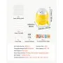 VEVOR Button Maker Machine, 2.25" / 58 mm, Plastic Pin Badge Maker with 50pcs Button Parts and Pre-Printed Pattern Paper, Circle Cutter, Compact Body, for Home DIY, School Events, Birthday Present