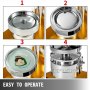 1.45" 37mm Button Maker Machine 100pcs Rotate Bottle Openers Rope Ties Badge