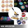 1.45" 37mm Button Maker Machine 100pcs Rotate Bottle Openers Rope Ties Badge