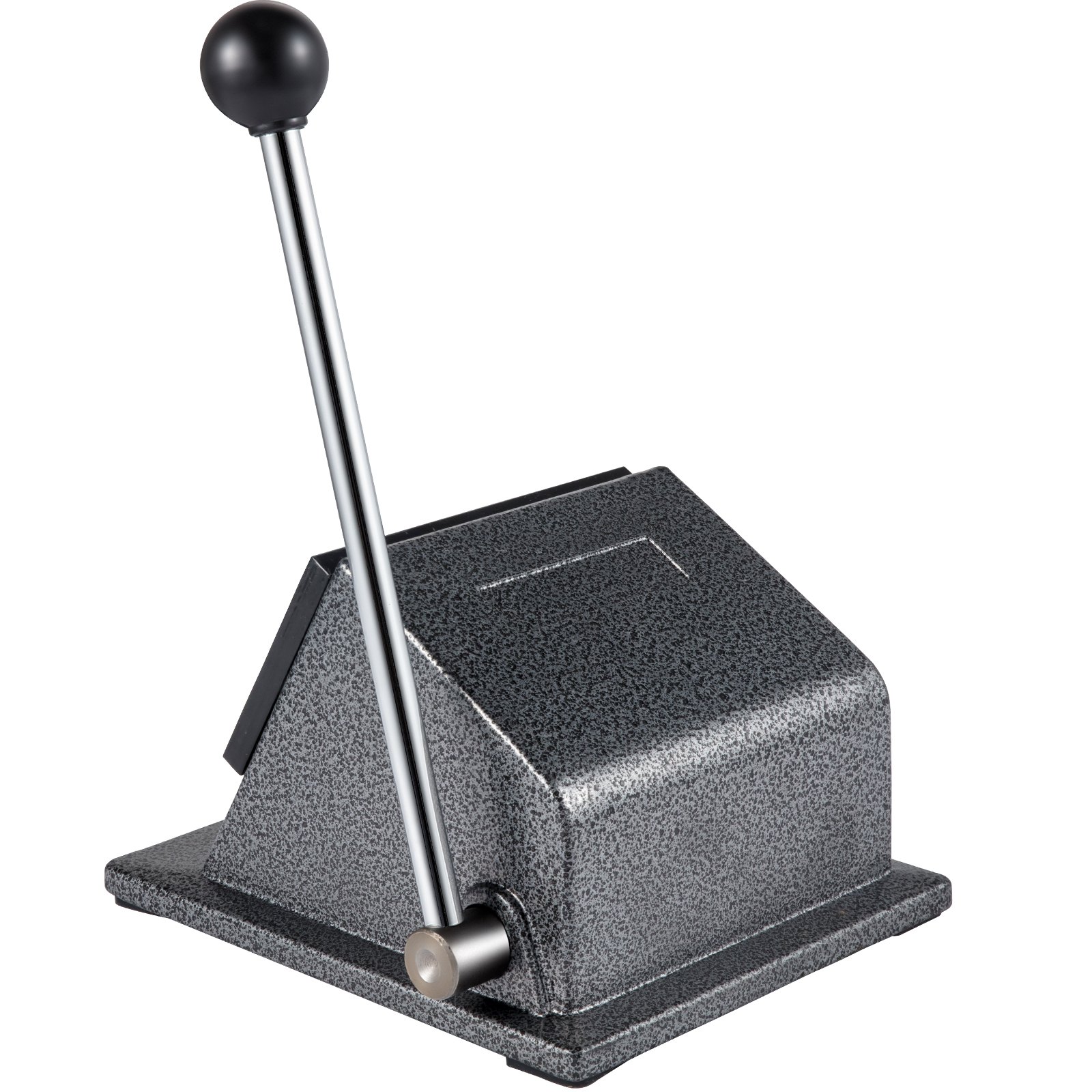 VEVOR Graphic Punch Die Cutter, 3"/75mm Round Punch Die Cutter, Cast Iron Manual Graphic Punch Press Button Badge Maker, 0.05"/1.5mm Cut Thickness Graphic Die Cutter w/Steel Blade for Card Making