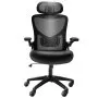 VEVOR ergonomic office chair with mesh back, headrest, adjustable armrests, and swivel base.