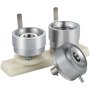 VEVOR Badge Punching Die 1-1/4 inch/32mm Round Punching Die with ABS Slide Button Die Carbon Steel Badge Maker Part Aluminum Alloy Core Compatible with Button Maker Making Machine for DIY Logo Badges