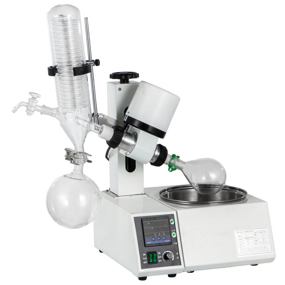 2L Rotary Evaporator Rotavapor RE2000E Digital Automatic Lift Borosilicate Glass