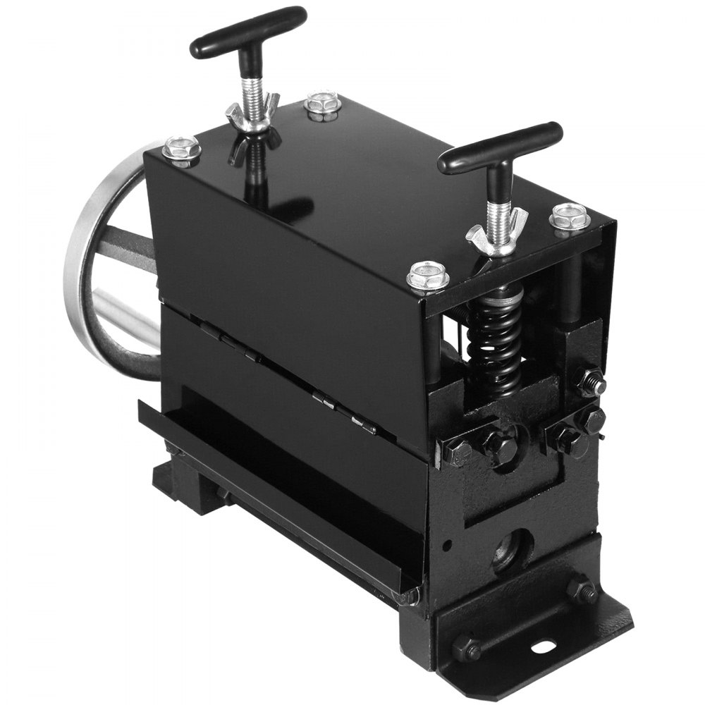 VEVOR Cable Wire Stripping Machine 1.5-20mm Wire Stripping Machine 7 Channels Wire Stripping Machine Tool Manual Hand Cranked Industrial Wire Stripping Recycle (7 Channels)