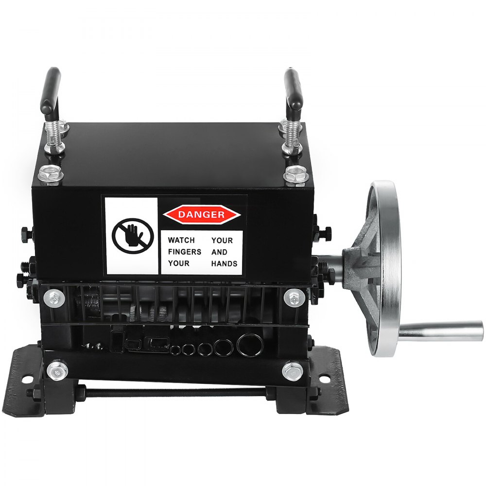 VEVOR Cable Wire Stripping Machine 1.5-20mm Wire Stripping Machine 7 Channels Wire Stripping Machine Tool Manual Hand Cranked Industrial Wire Stripping Recycle (7 Channels)