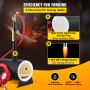 VEVOR Gas Propane Forge Furnace Burner Portable Single Burner Metal Tool Making