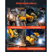 VEVOR Portable Handheld Welding Machine 20-120A with 5-Level Current Adjustment