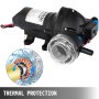 Fl-703 Diaphragm Water Pressure Pump 12v 4.5a 1.7bar 25psi Water Pump