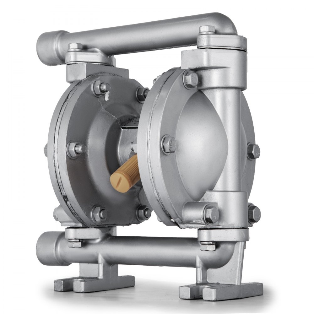 Air Driven Pneumatic Diaphragm Pump Aluminium Diesel Oils Petrol Methanol 45LPM