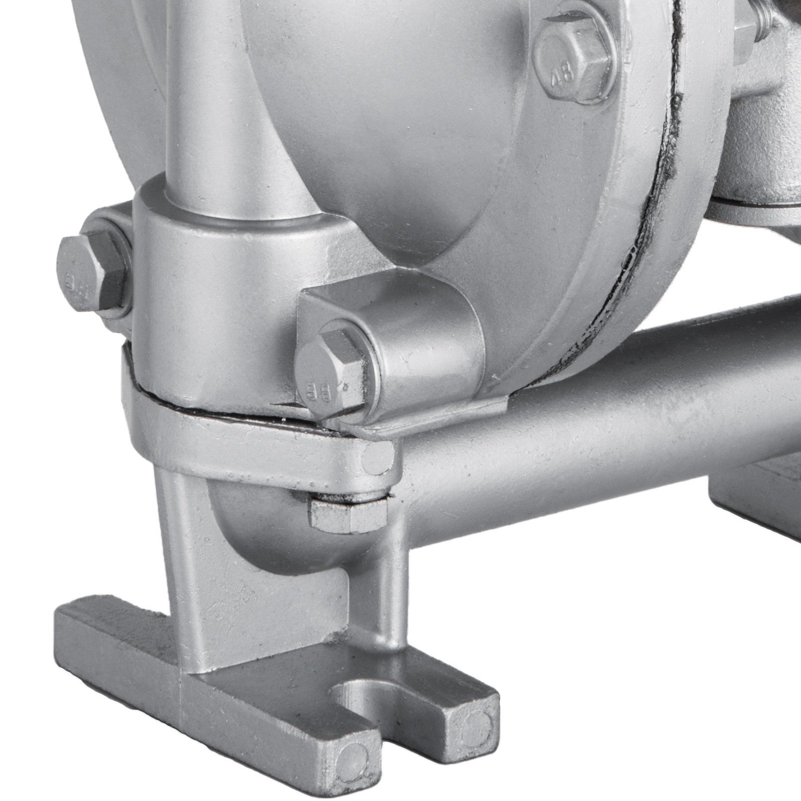 Air Driven Pneumatic Diaphragm Pump Aluminium Diesel Oils Petrol Methanol 45LPM