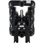 VEVOR diaphragm pump with black casing and dual chamber design.