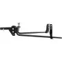 VEVOR Weight Distribution Hitch, 1,000 lbs Weight Distributing Hitches Kit with Sway Control for Trailer, 2-In Solid Steel Shank, 2-5/16 in Alloy Steel Ball, Powder Coated Load Leveling Hitch, Black