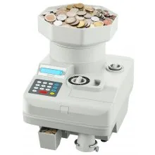 VEVOR High Speed Coin Counter, Professional Coin Sorter with Anti-Jam Tech, Heavy Duty Bank Grade Automatic Coin Sorter and Wrapper Machine for All Coins, Suitable for International Coins and Tokens