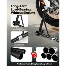 VEVOR Motorcycle Front & Rear Stand Lift 1100 lbs Spoolift Paddock Swingarm Arm